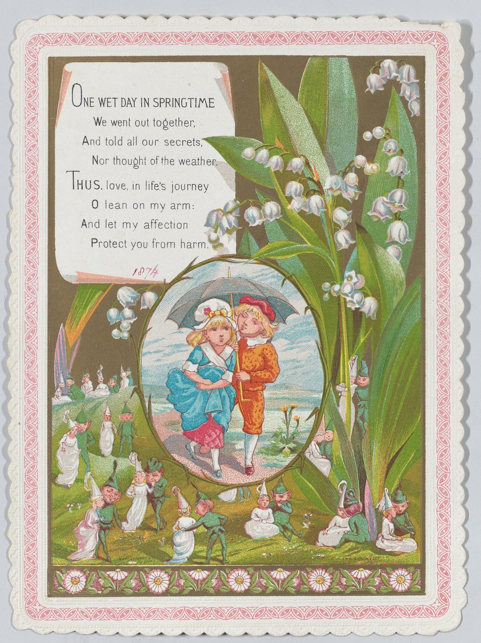 Valentin af Kate Greenaway