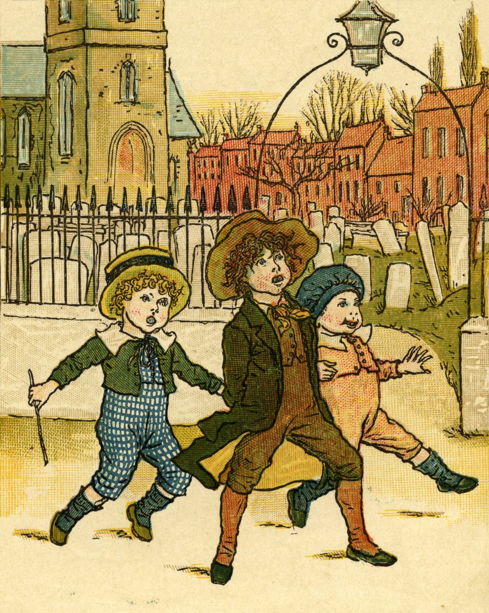 Vi er alle glade drenge af Kate Greenaway