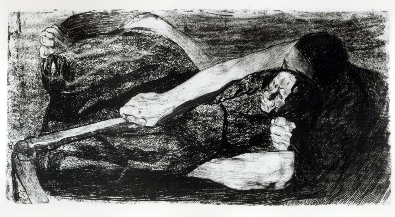 Inspiration, 1905 af Käthe Kollwitz