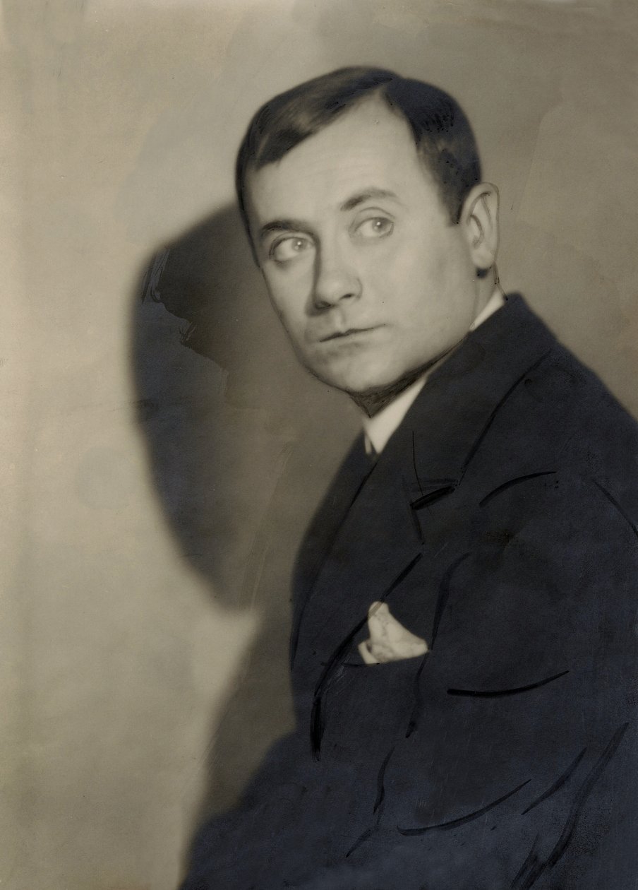 Joan Miro (1893-1983) (sort-hvid fotografering) af Katherine Sophie Dreier