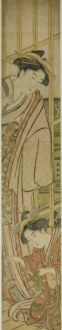 Spiller Temari af Katsukawa Shuncho