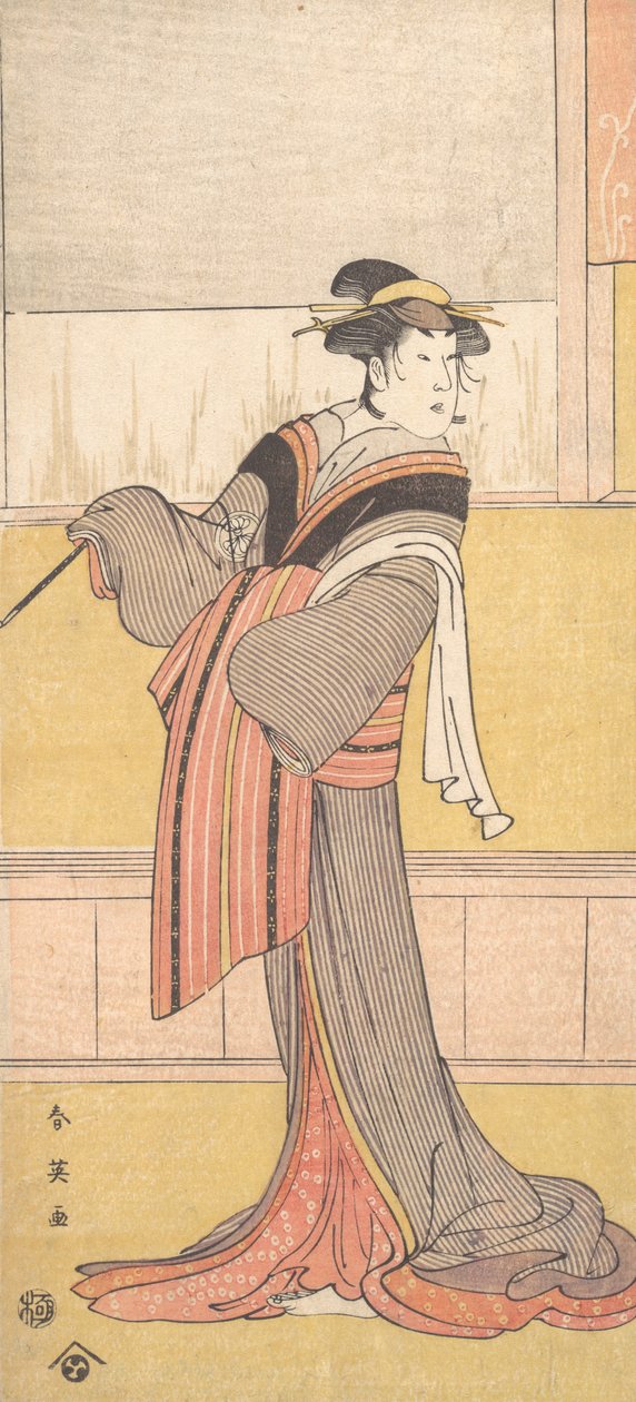 Segawa Chrysanthemum Woman Godt, hva? 1791. af Katsukawa Shun
