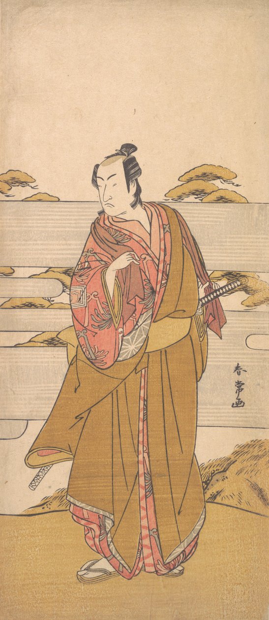 Masasuke Ichikawa Okay? 1790. af Katsukawa Shunjo