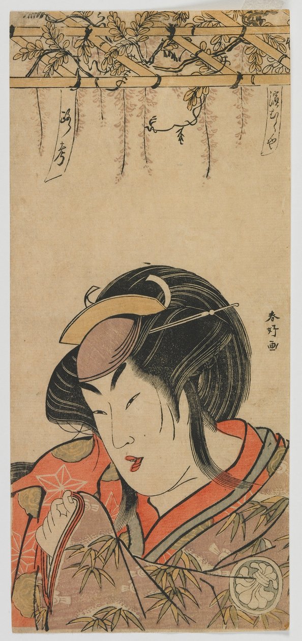 Hamamuraya Roko (God kvinde fra Segawa Kiku) Edo Perio d, 1780
