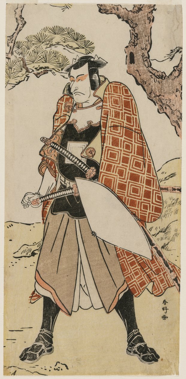 Ichikawa Dan Juro V As A T Loveding g Warrio r, A 1780
