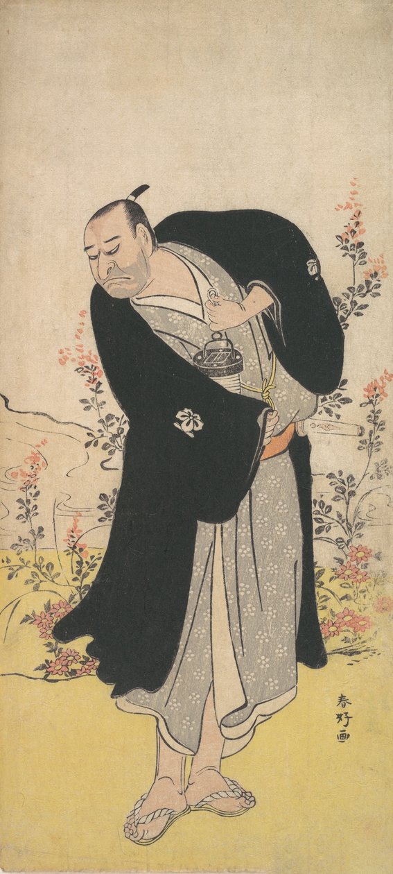 Kabuki ac and r Nakayama Kojuro V, 1786. af Katsukawa Shunko