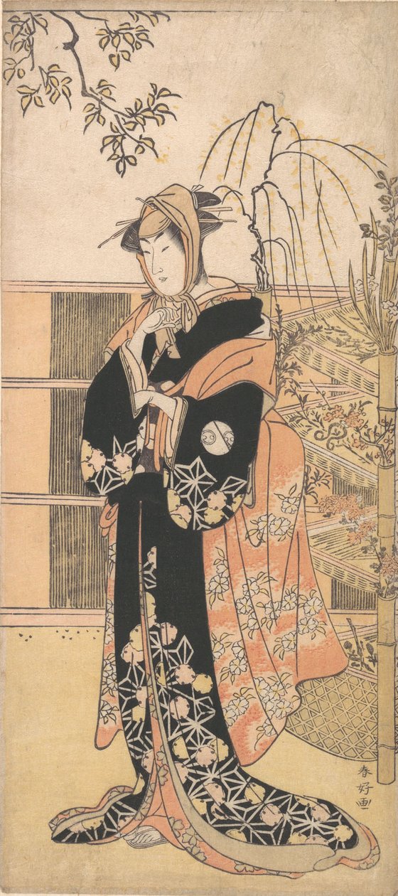 Kabuki ac og r Segawa Kiku no Onna Godt medlem Aomans vej, hva? 1780
