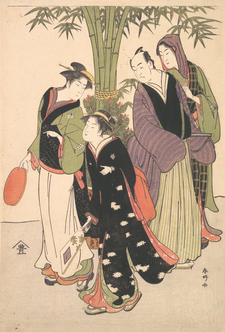 Kabuki Ac and rs Segawa Chrysanthemum Woman God idé d Ichikawa Mon gennemsigtig god idé . . , myg. 1790