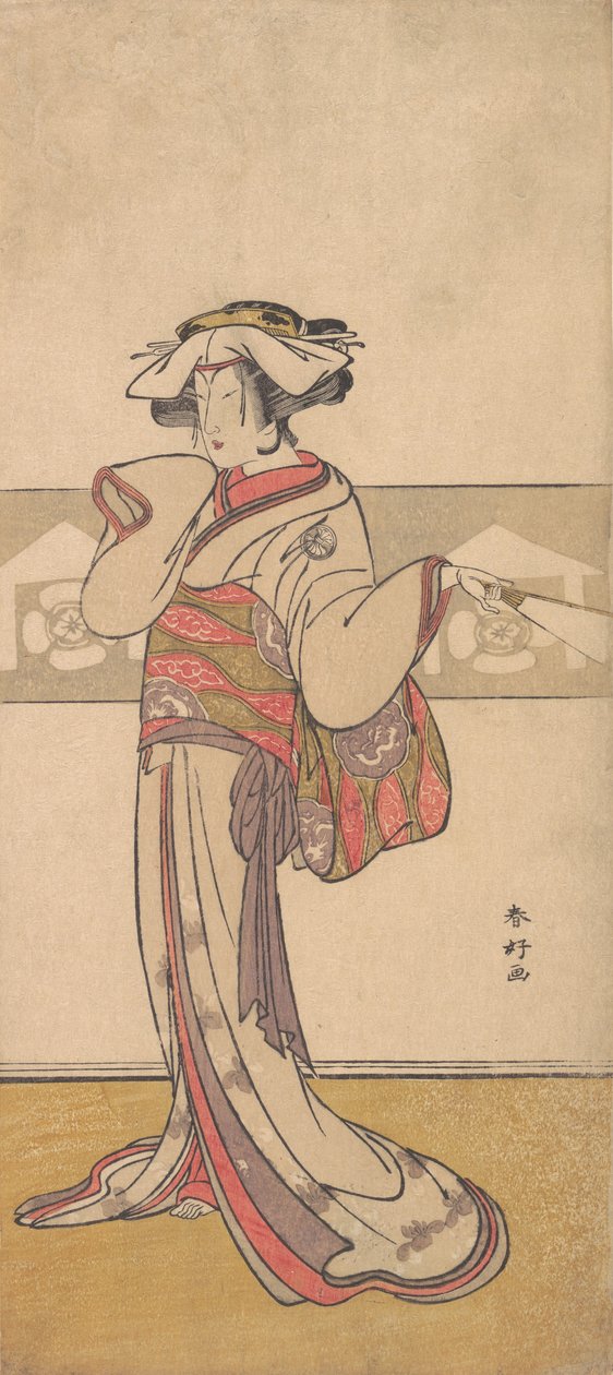 Segawa Chrysanthemums kvinde Godt medlem af vejen, tiger på stranden, hva? 1790. af Katsukawa Shunko