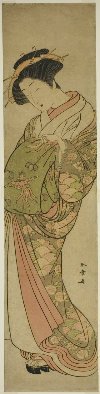 En kurtisane fra Matsubaya House af Katsukawa Shunsho