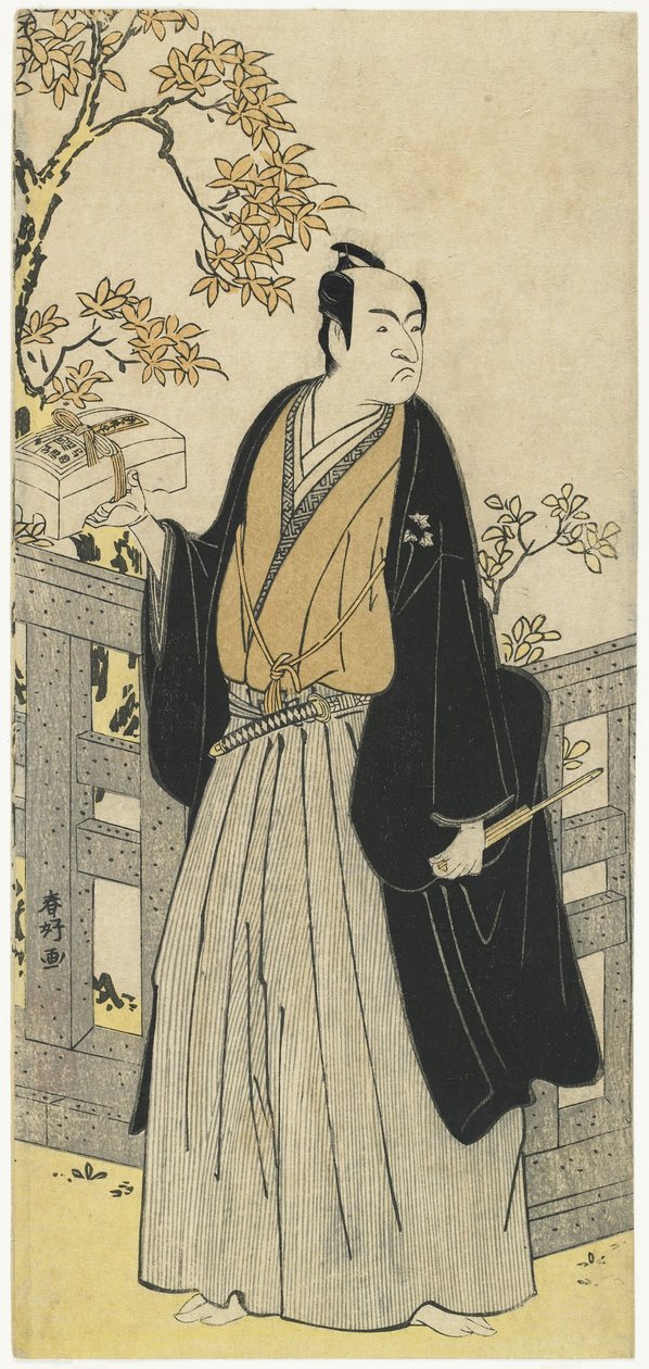 Monnosuke Ichikawa Godt af Katsukawa Shunsho