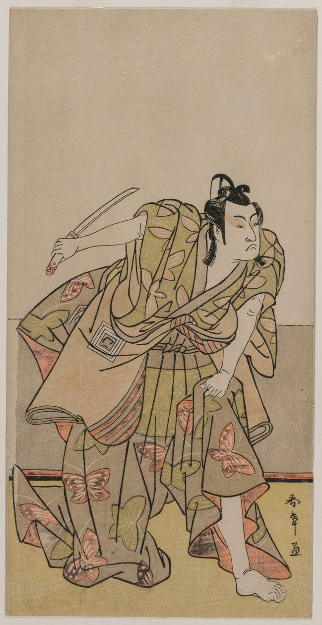 Da Ichikawa Monnosuke var en god forfader af Katsukawa Shunsho