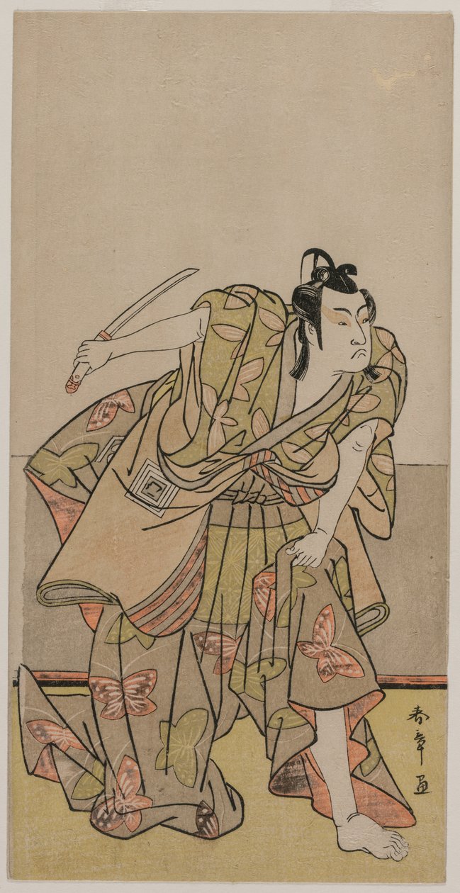 Ichikawa Monnosuke Good s Da jeg var en forfader, ca. 1770