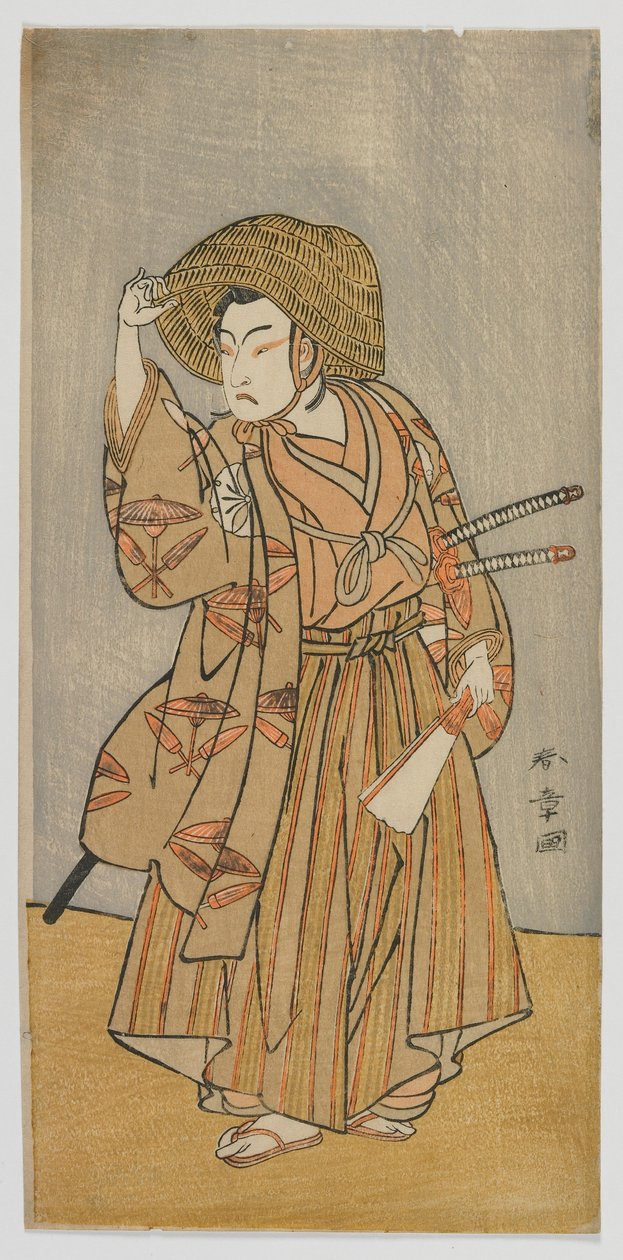 Tea Ac and r Matsumoto Gunpaku I V As Nagoya Yamazaburo, Edo Perio d af Katsukawa Shunsho