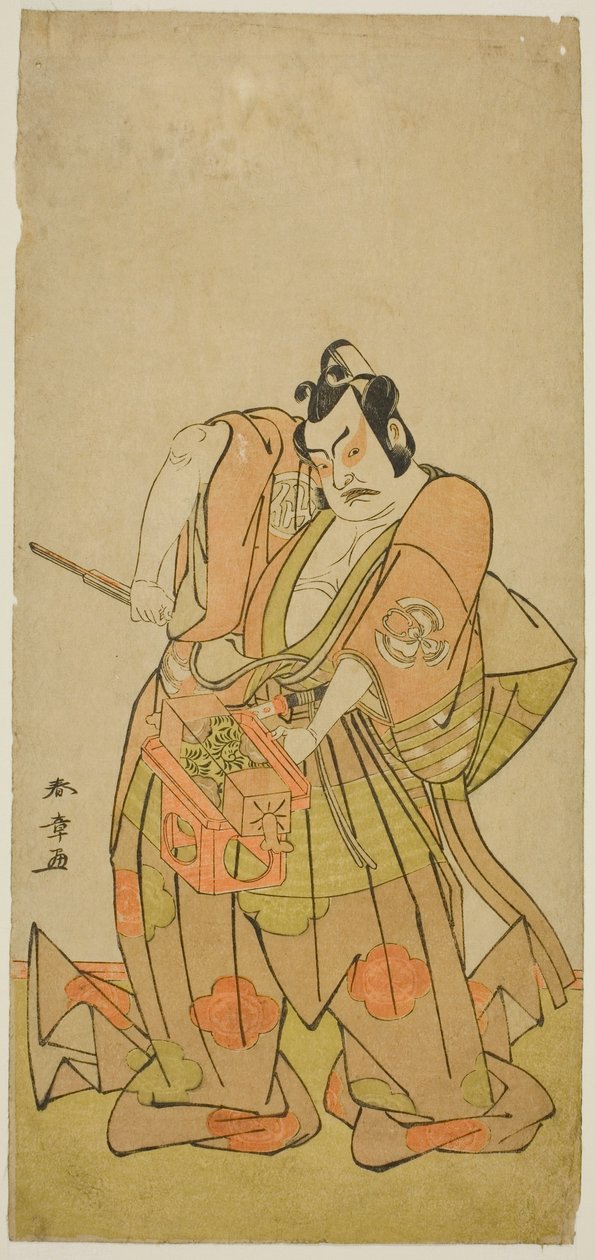Skuespilleren Nakamura Sukegoro II i en uidentificeret rolle af Katsukawa Shunsho