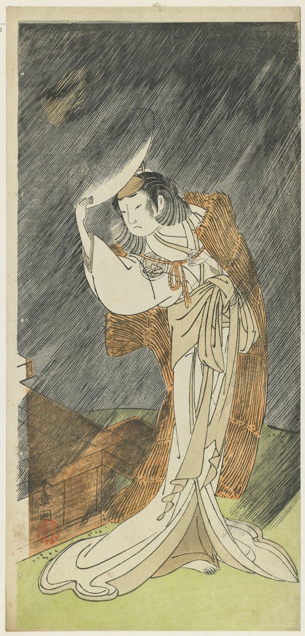 Yamashita Kinsaku god som te dy Asaka af Katsukawa Shunsho