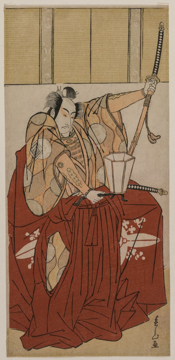Ichikawa Monnosuke Ichikawa Monnosuke Suetake, 1781. af Katsukawa Shunzan