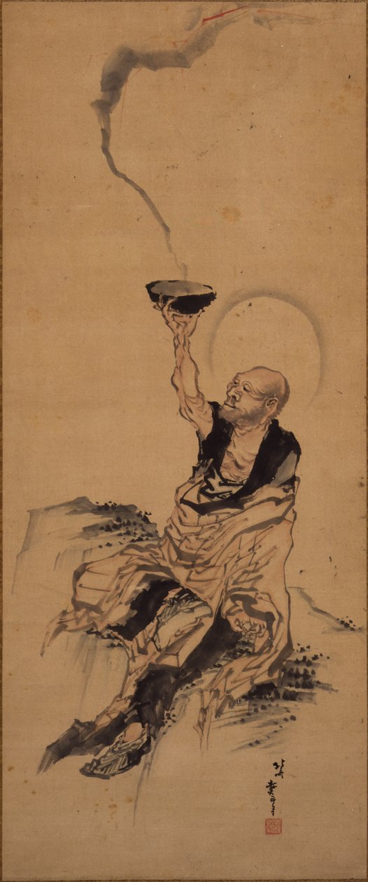 Arhat af Katsushika Hokusai