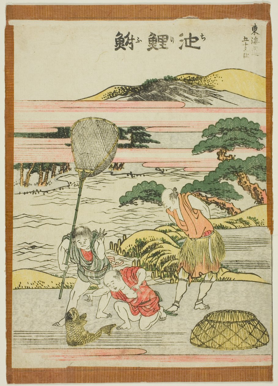 chiliolie, fra te-serien af Katsushika Hokusai