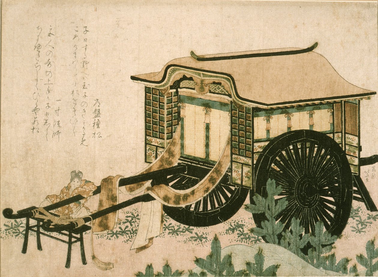 Hovedsvogn af Katsushika Hokusai