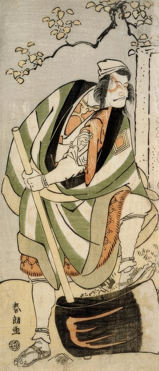 Skuespilleren Sakata Hangoro III af Katsushika Hokusai