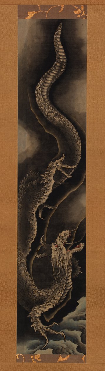 Nedstigende drage af Katsushika Hokusai