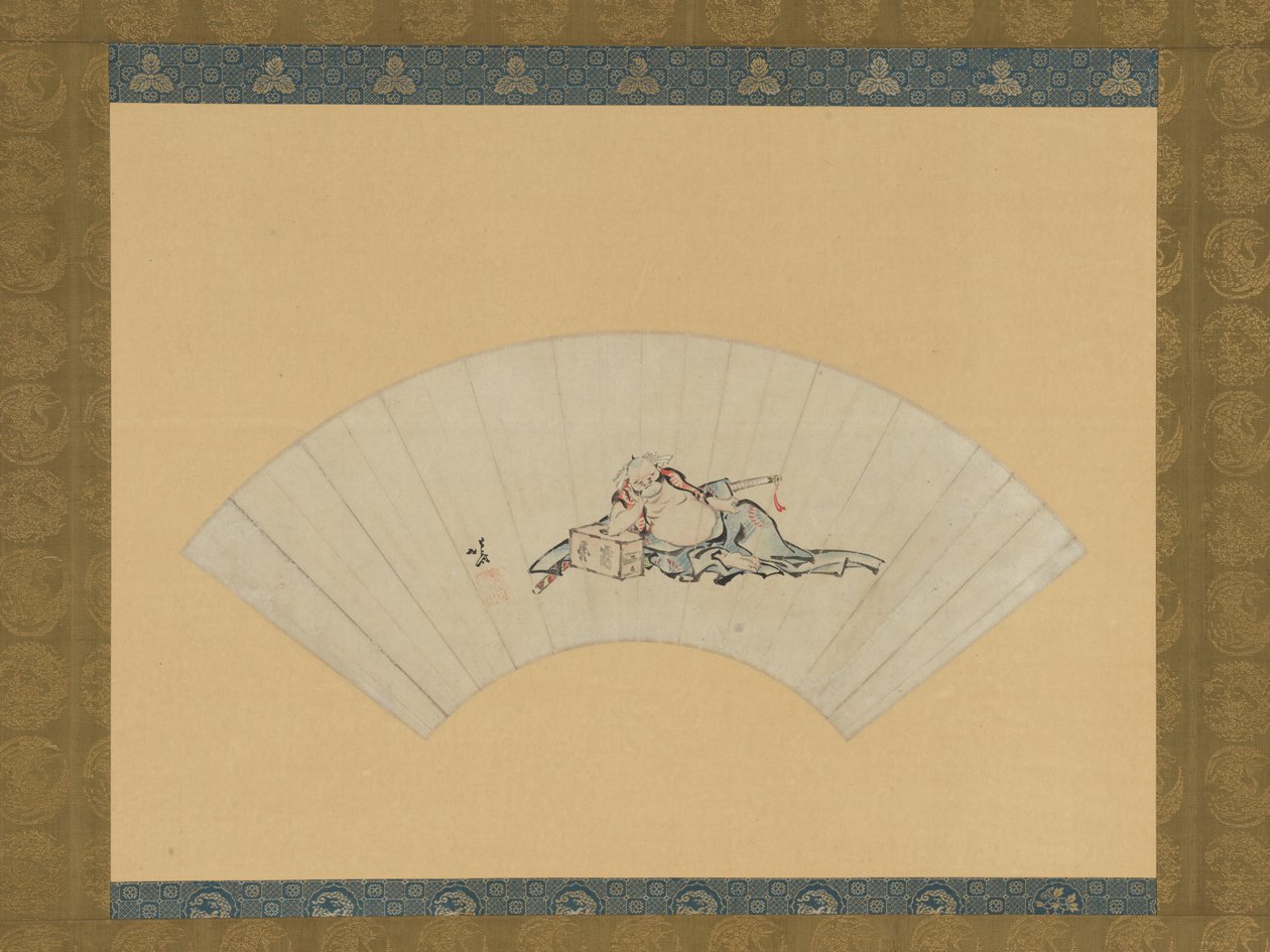 Den berusede Asaina af Katsushika Hokusai