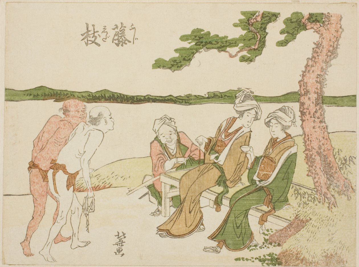 Fujieda af Katsushika Hokusai