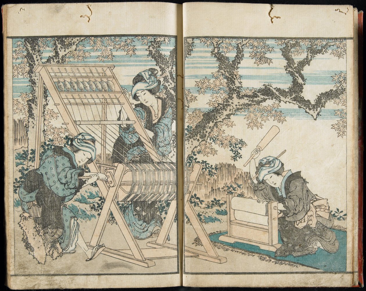Hokusais billedalbum, bind 3, komplet af Katsushika Hokusai