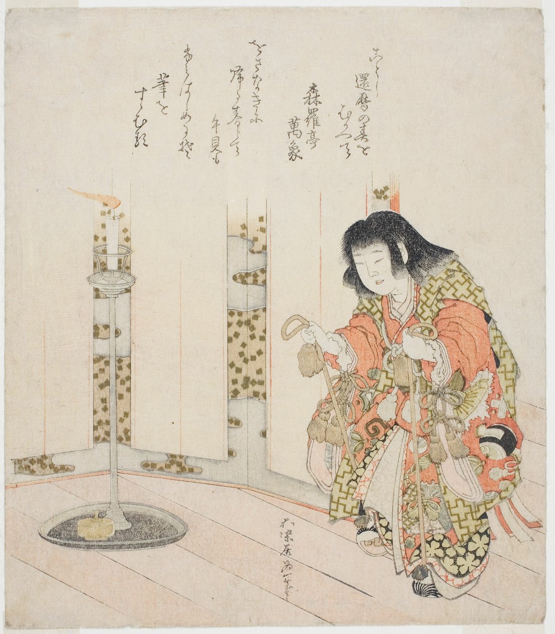 Horse Shells (Umagai), fra serien "A Selection of Horses (Uma-zukushi)" af Katsushika Hokusai