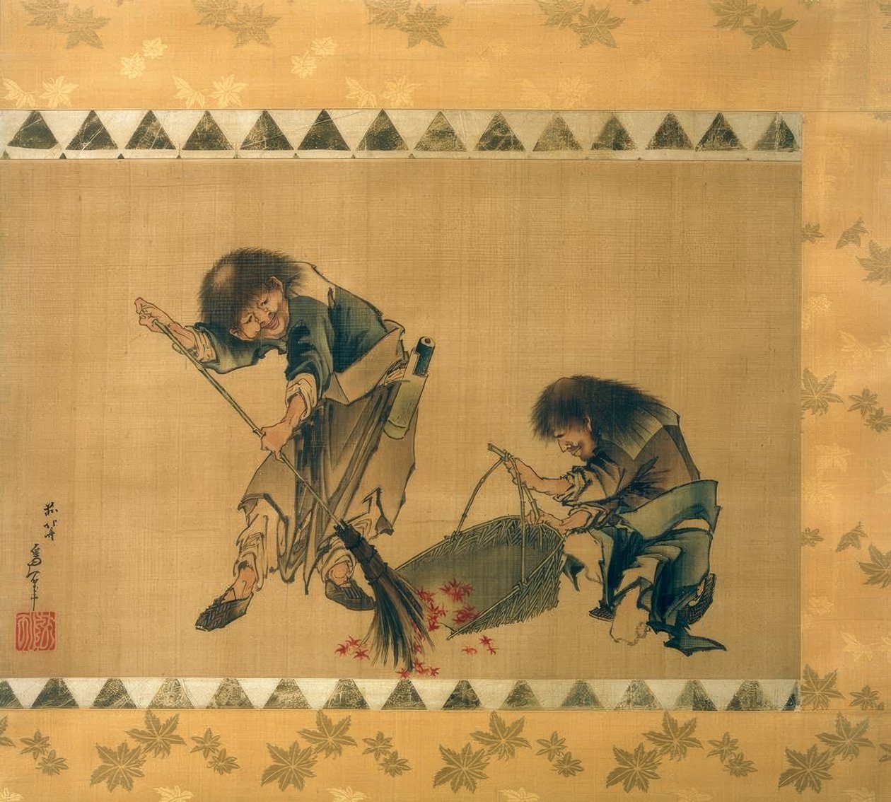 Konvertering held d Totoku af Katsushika Hokusai