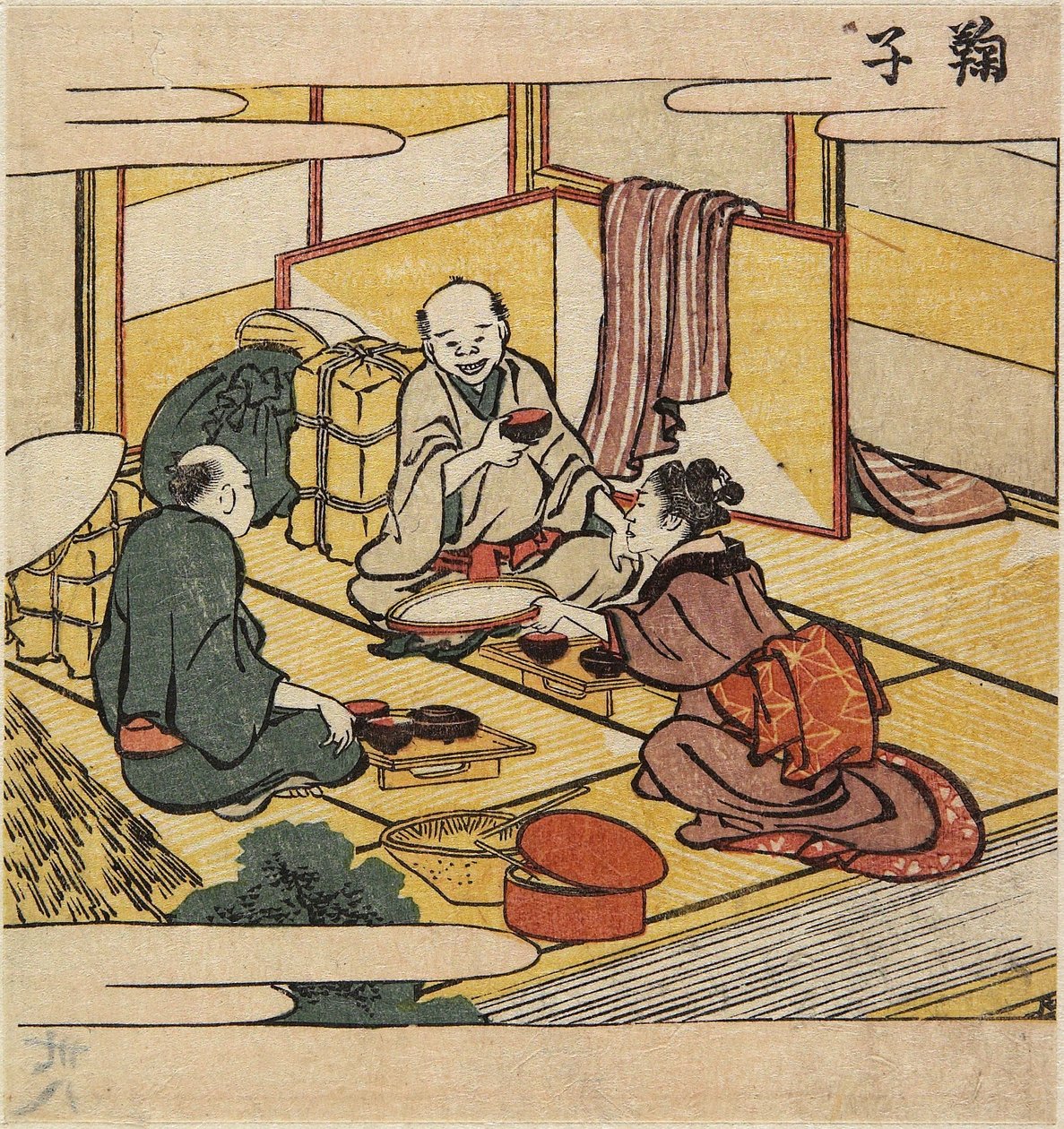 Mariko, ca. 1804 af Katsushika Hokusai