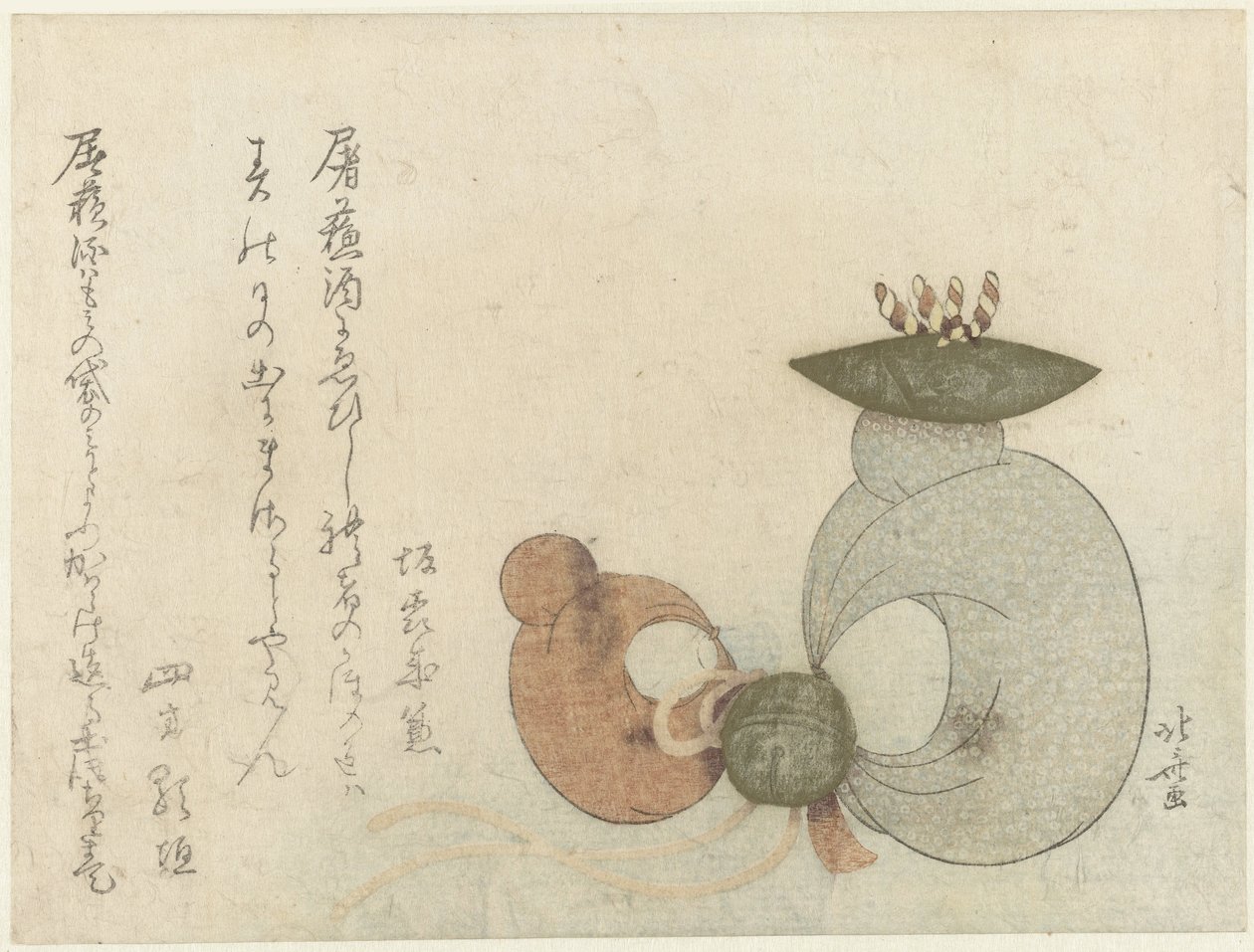 Abe dukker af Katsushika Hokusai