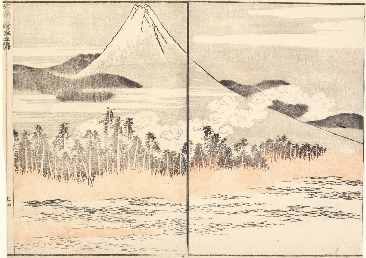 Fuji-bjerget af Katsushika Hokusai