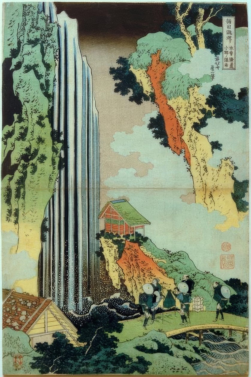 Ono vandfald af Katsushika Hokusai
