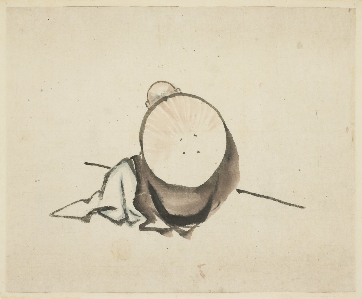 Pilgrims hvile af Katsushika Hokusai