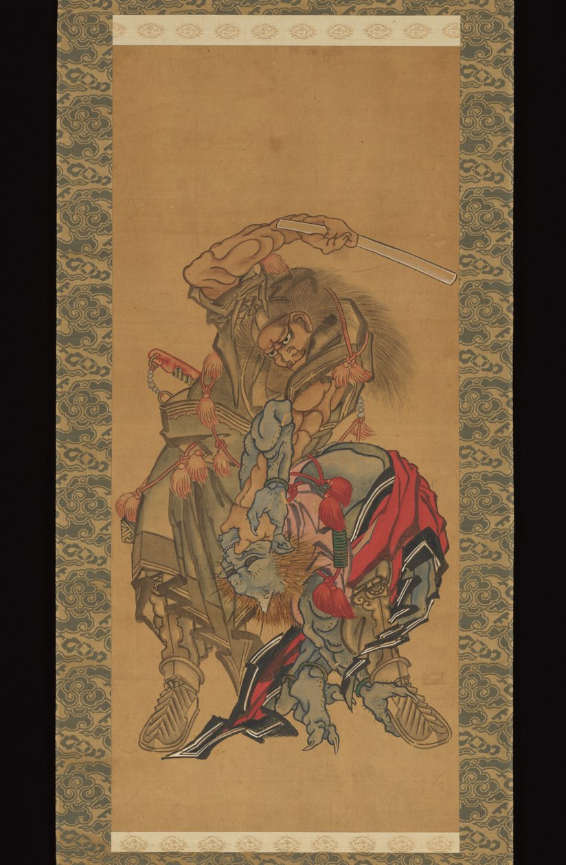 Shōki, dæmonbekæmperen af Katsushika Hokusai