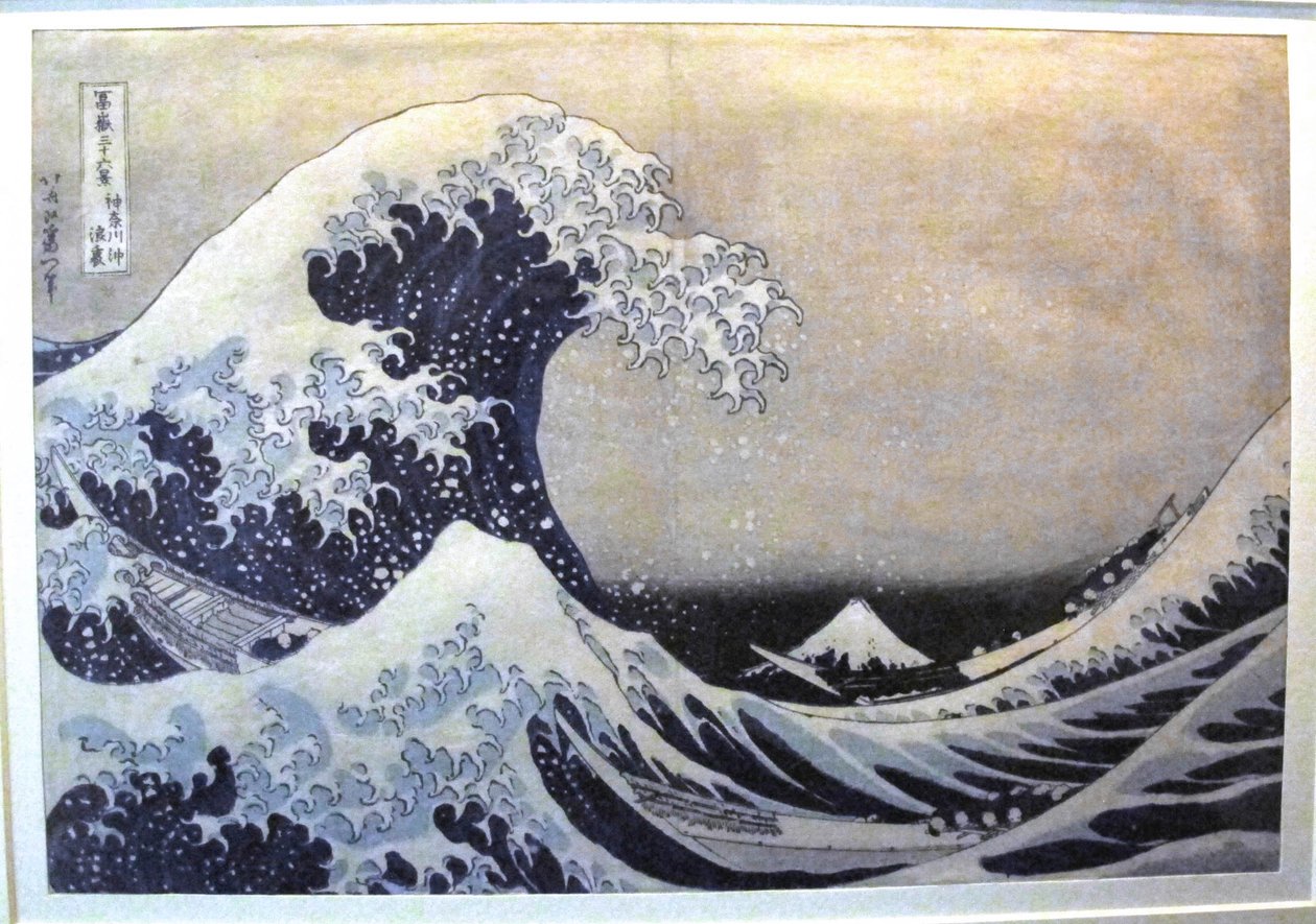 Den store bølge ud for Kanagawa af Katsushika Hokusai