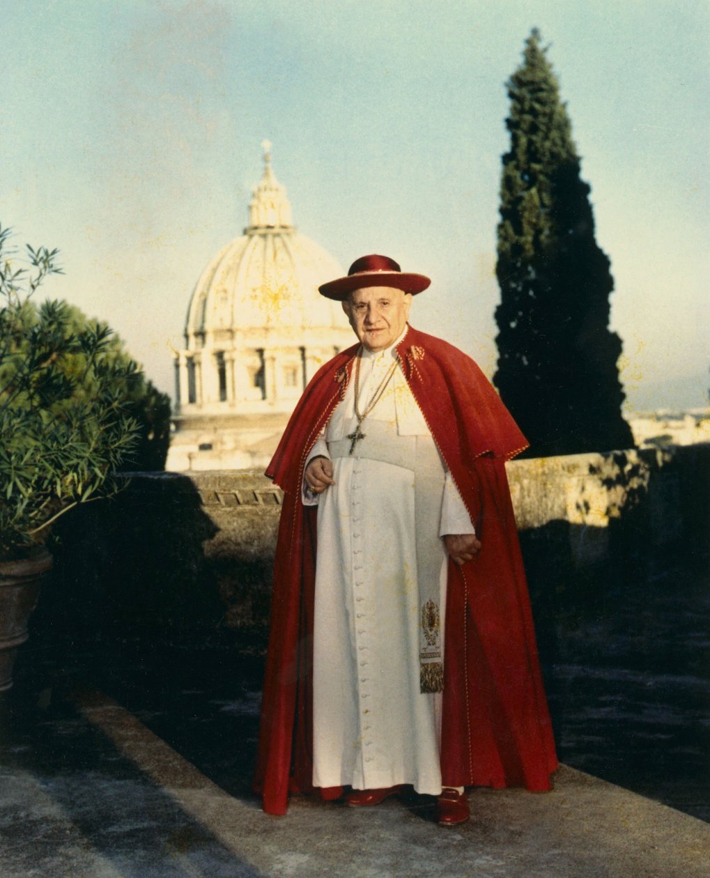 Portræt af pave Johannes XXIII (1958 - 1963). 24/07/1961 Foto felici © Farabola/ Leemage af Alec Hunter