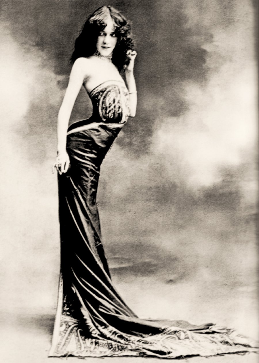 Portræt af Edith La Sylphe (foto) af Alec Hunter