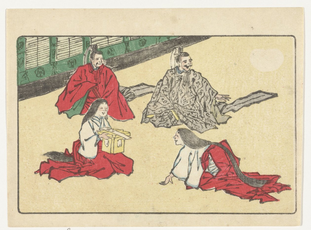hofmænd The Big Tail (serietitel) af Kawanabe Kyosai