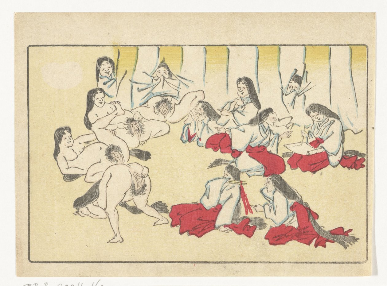Se skederne The Big Tail (serietitel) af Kawanabe Kyosai
