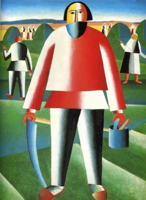 Heumacher af Kazimir Severinovich Malevich