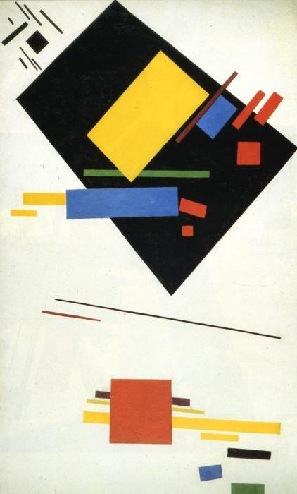 Suprematisme af Kazimir Severinovich Malevich