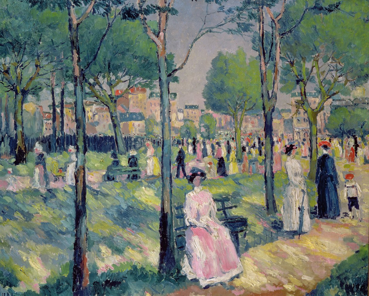 På Avenuen, 1903 af Kazimir Severinovich Malevich