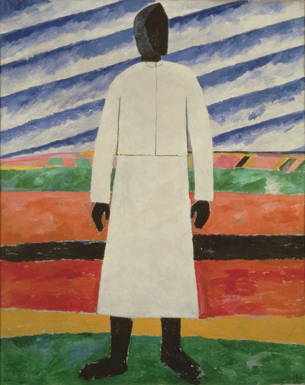 Bondekvinde, 1928-32 af Kazimir Severinovich Malevich