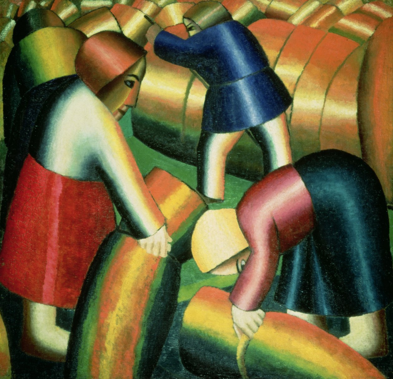 En tur i det blå, 1912 af Kazimir Severinovich Malevich
