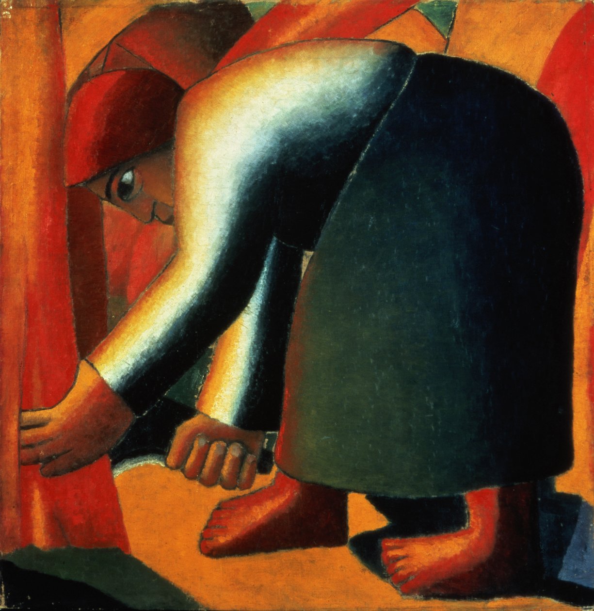 Kvindeskæring, ca.1900 af Kazimir Severinovich Malevich