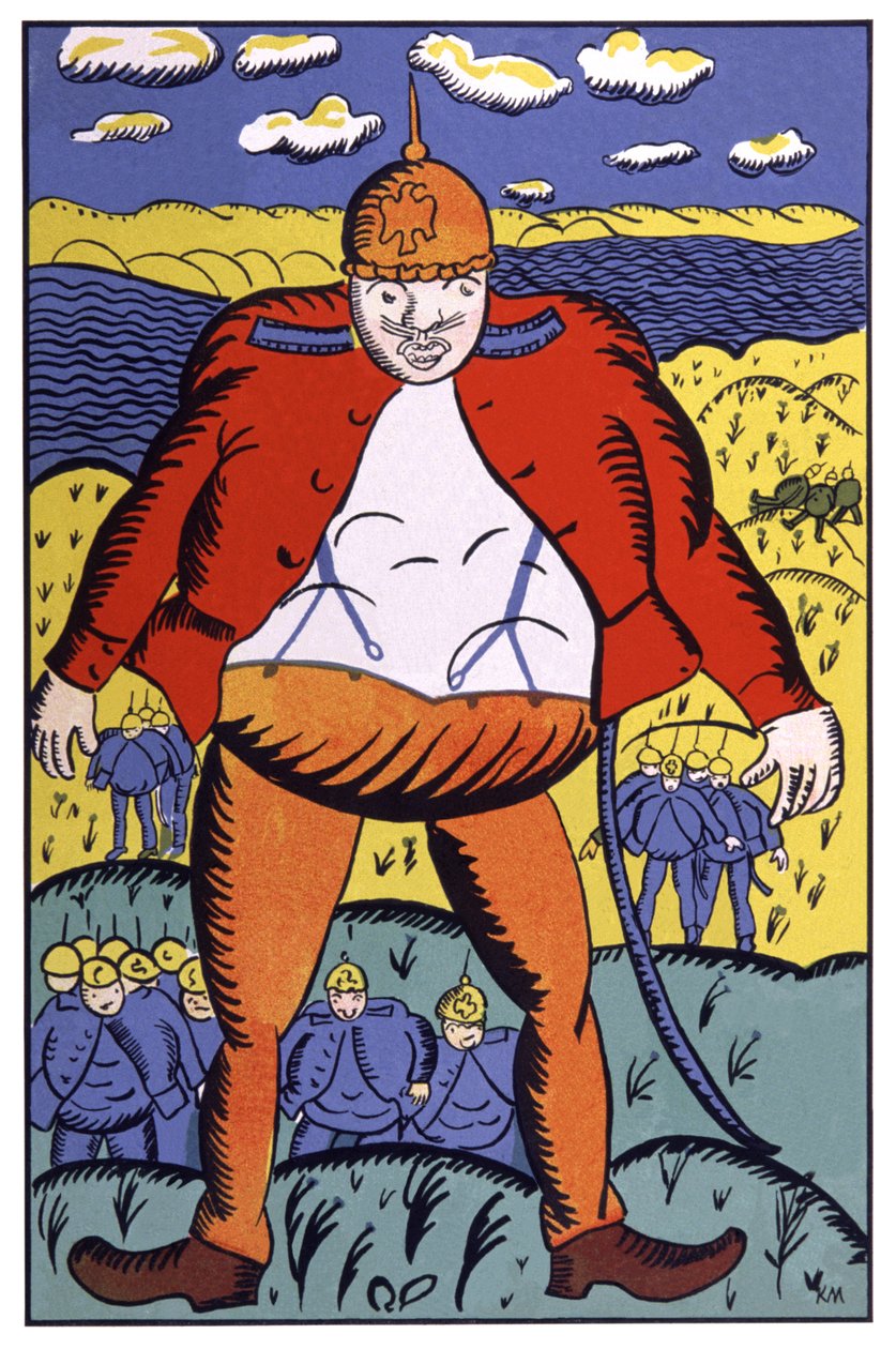 Slaget ved floden Vistula af Kazimir Severinovich Malevich