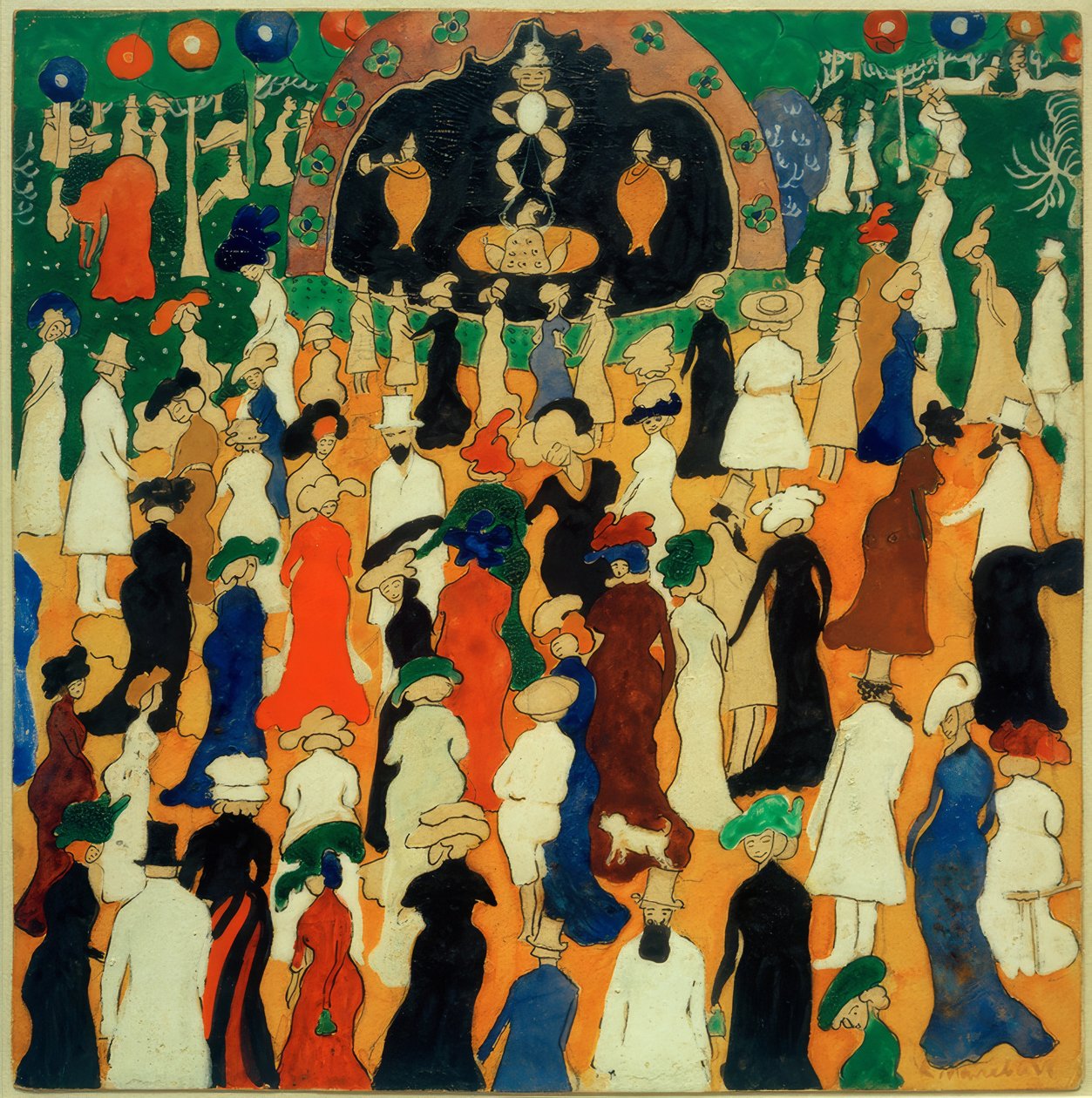 Elegant virksomhed af Kazimir Severinovich Malevich